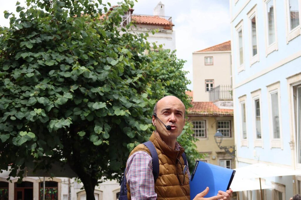 Jose tour guide on tour